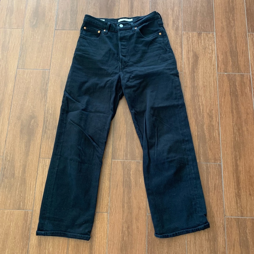Levi’s rib cage straight jeans
